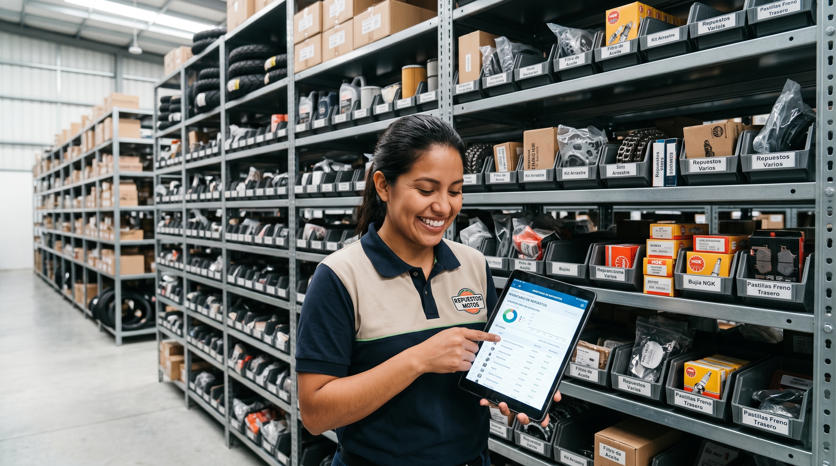 Cómo controlar el inventario de un negocio de repuestos en Venezuela