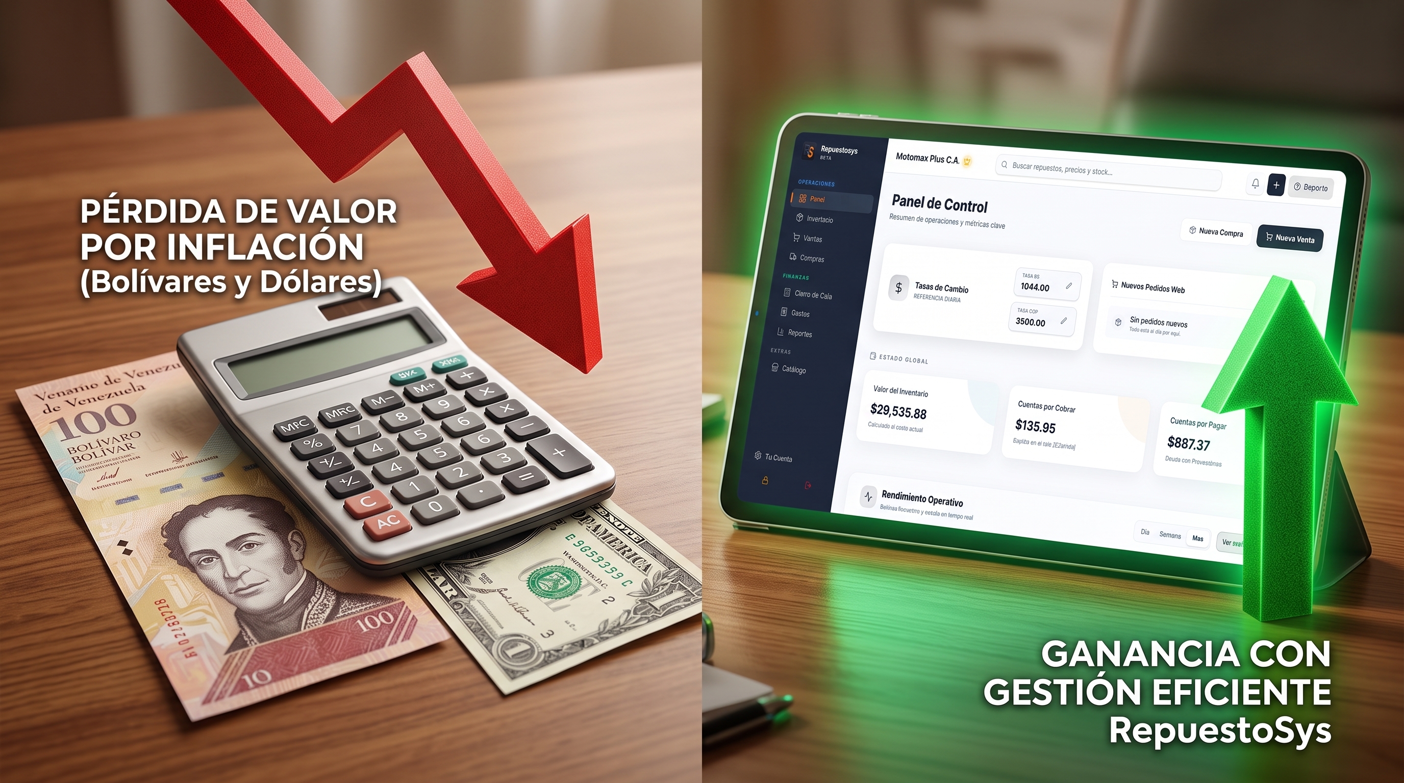 Cómo fijar precios en tu tienda de repuestos sin perder dinero por la tasa de cambio